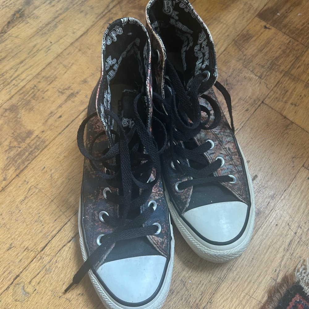 High-Top Black Sabbath Converse!